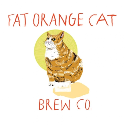Fat Orange Cat Brew Co. logo