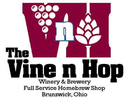 The Vine N Hop Shop logo