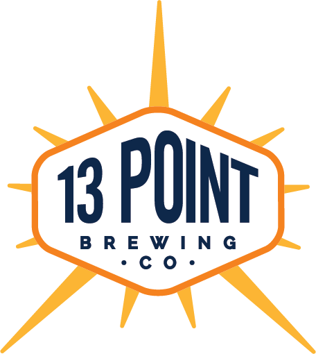 13 Point Brewing Company logo