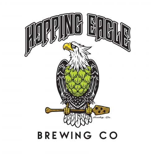 Hopping Eagle Brewing Company logo