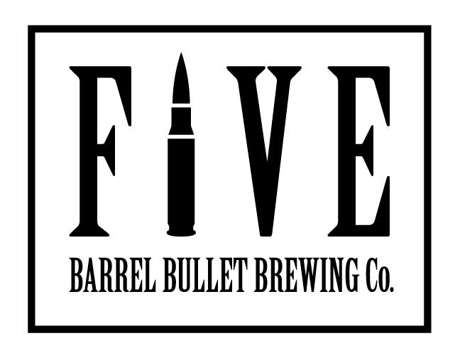 5 Barrel Bullet Brewing Company logo